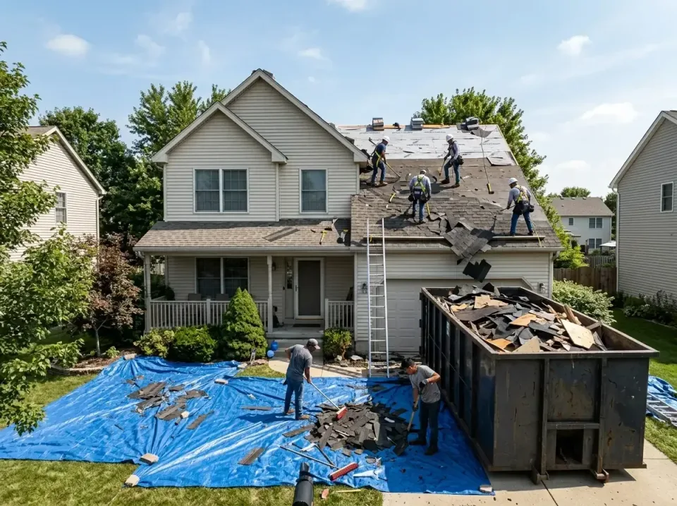 roof-replacement-debris-remova-004 — frequently asked questions, Cheapest Dumpster Rentals in Hampton, MD